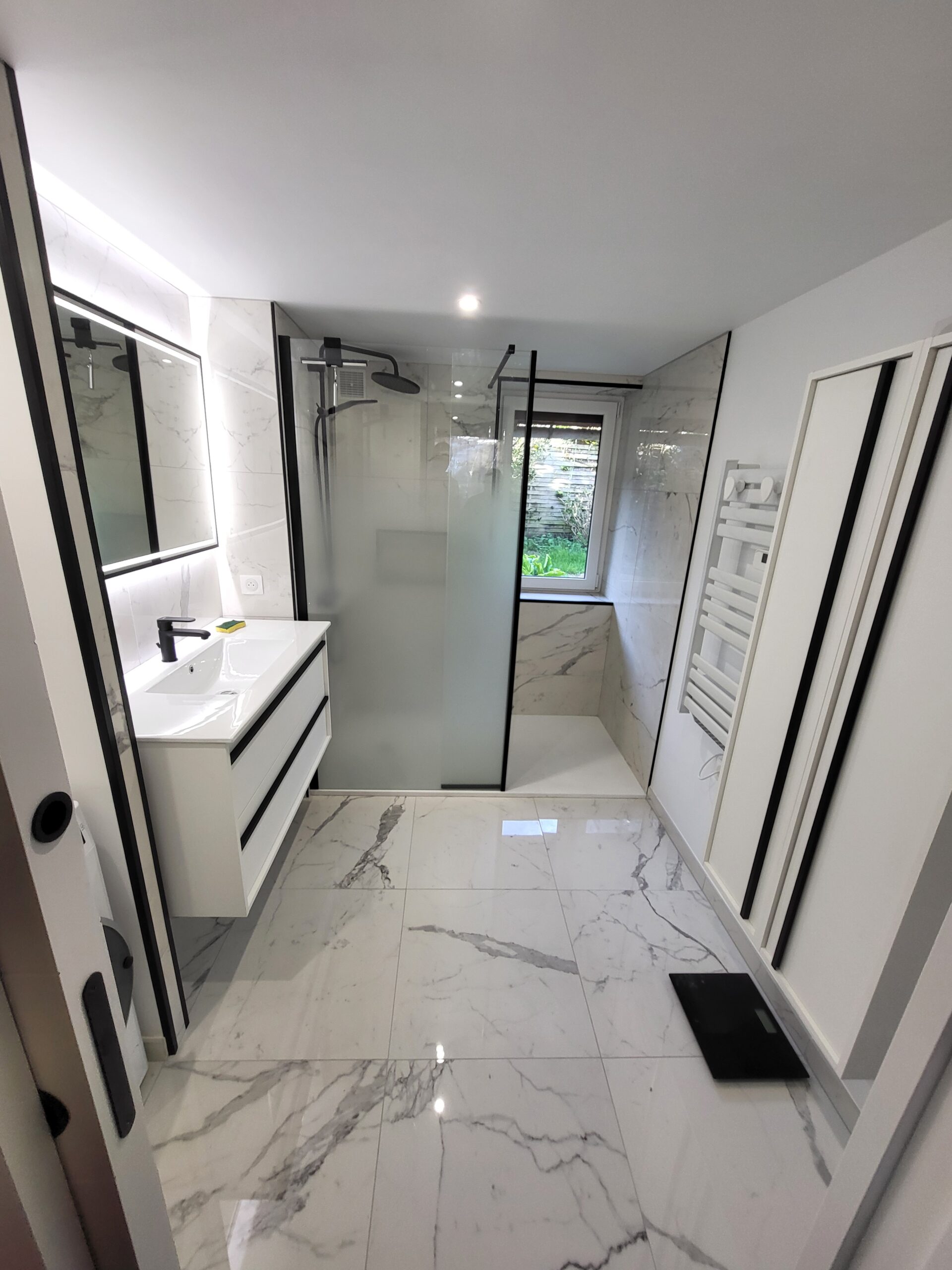 Rénovation salle de bain Beaumont les Nonains APRÈS