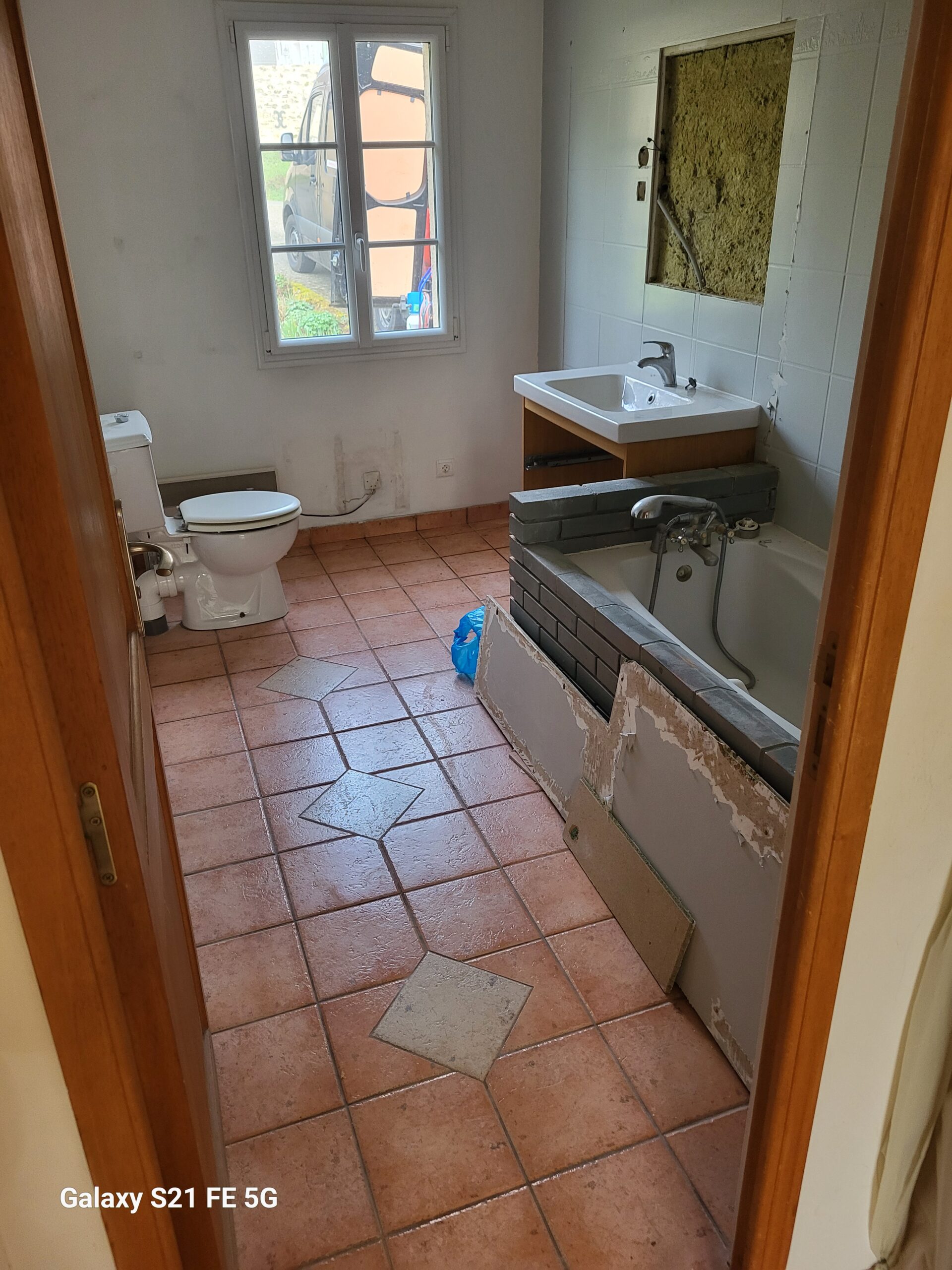 Rénovation salle de bain PARNES AVANT